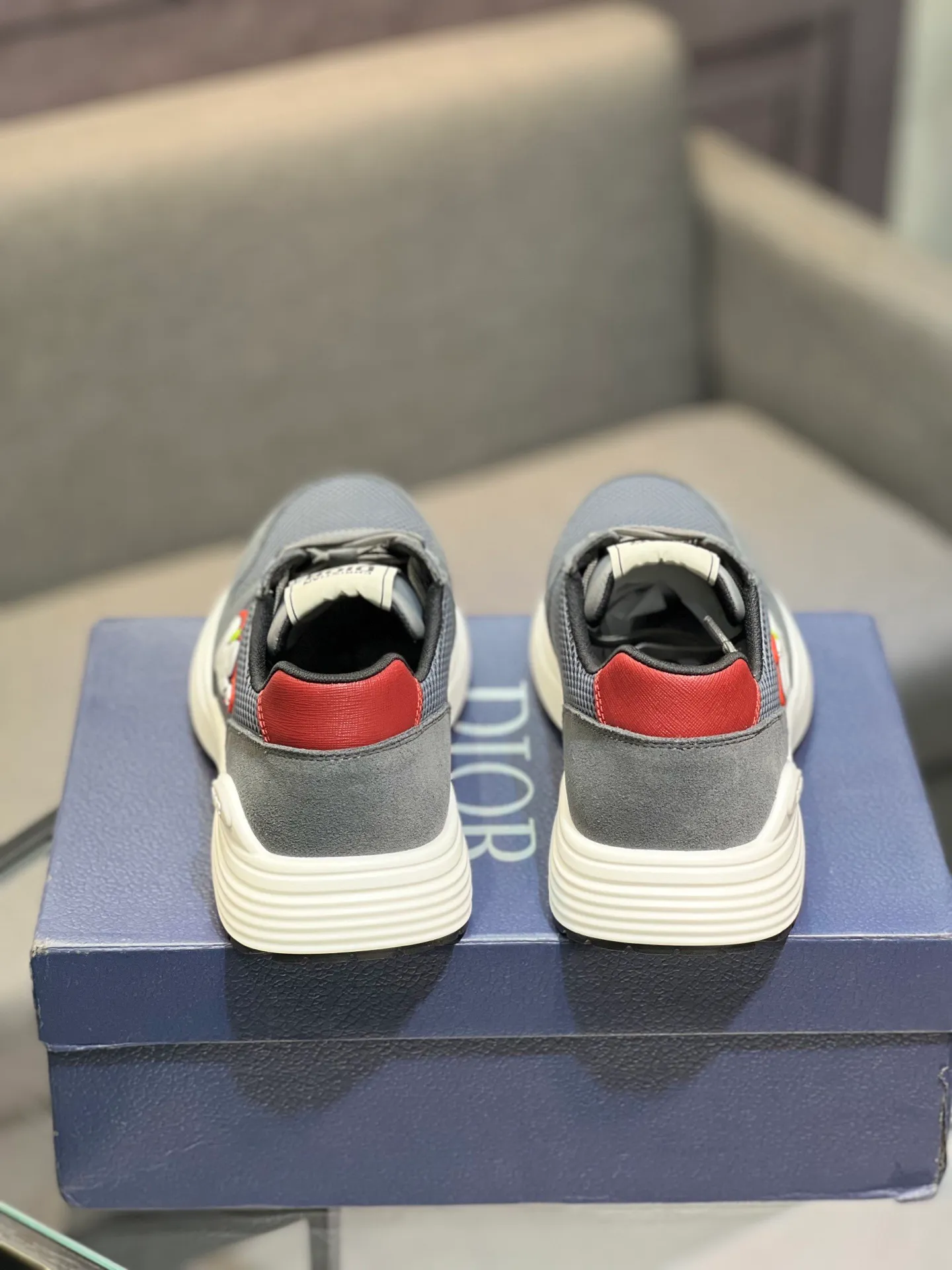 Men's shoes 💰420 [Dior] popular men's shoes, imported mesh splicing material, really inside. Original sole provided by the original factory, 38-45 (45 customized, non-refundable)